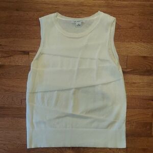 Lacoste Women's White Sleeveless Top